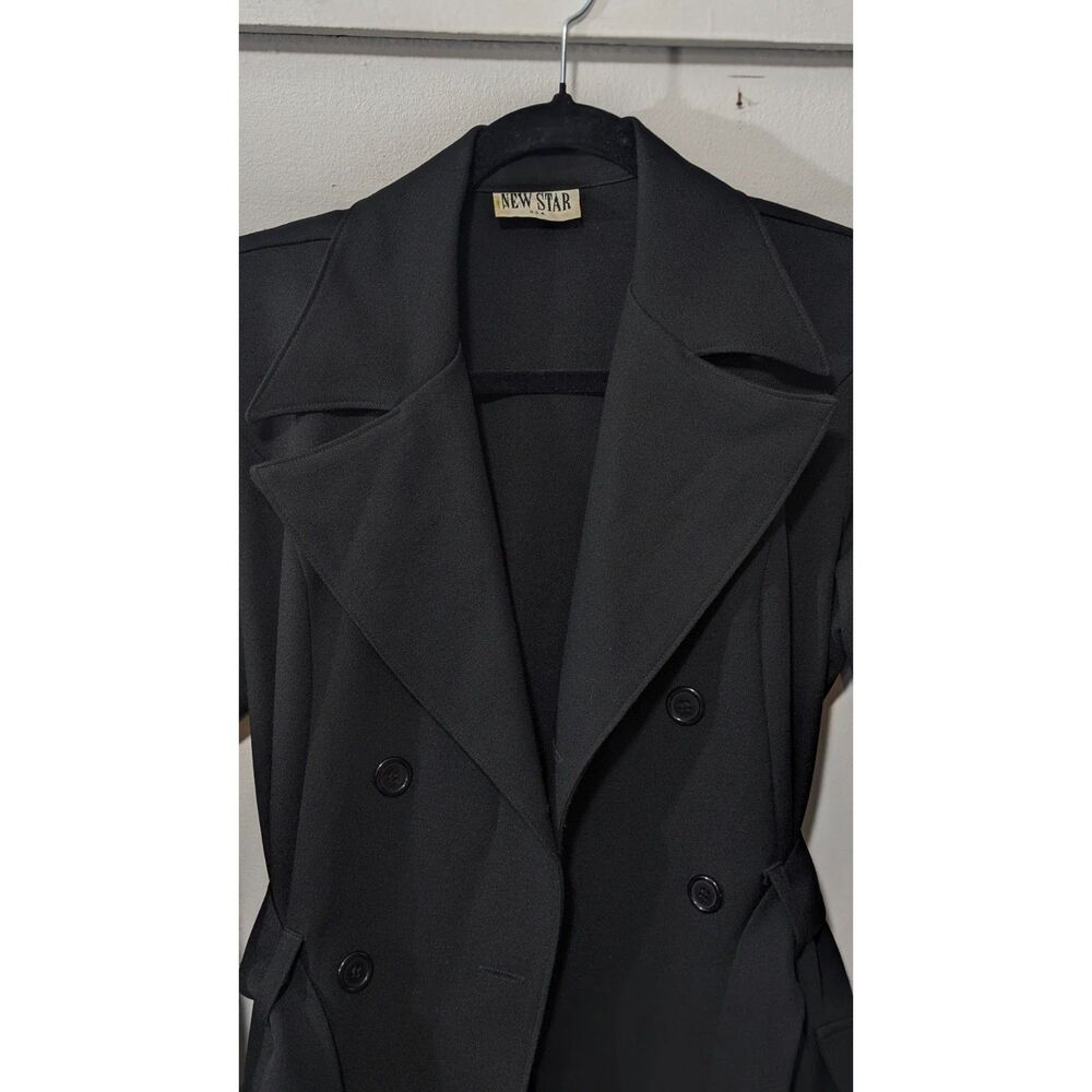 New Star USA Belted Double-Breasted Trench Coat sz. XS